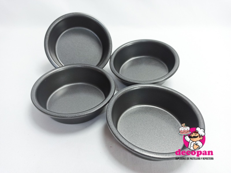 Juego De Moldes Para Pasteles Reposteria Antiadherente Redondos 4 - 11  Pulgadas